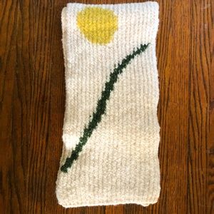 Paloma Wool Ultra Soft Scarf in Cream + Sage